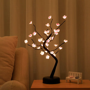 Kirsikkapuu Bonsai Lamppu
